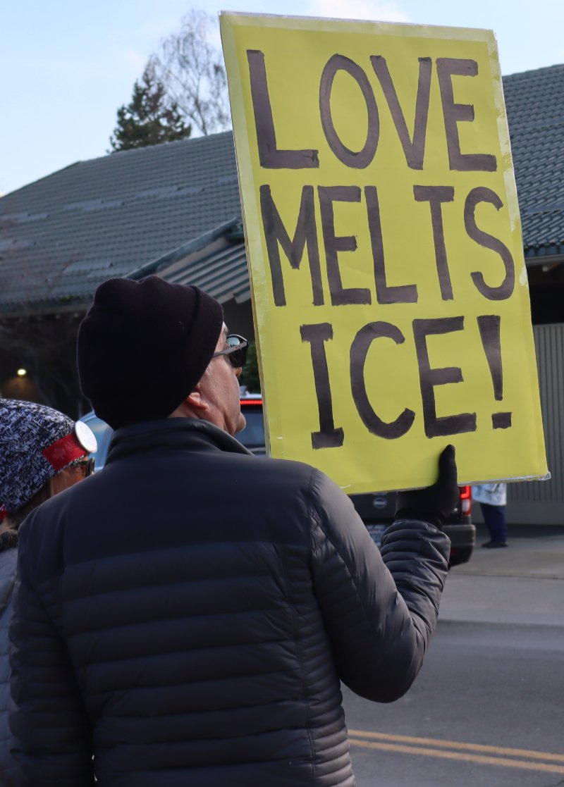 love melts hate sign